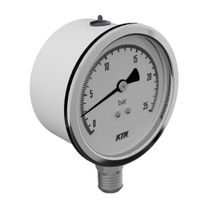 MANOMÈTRE À TUBE DE BOURDON EN ACIER INOXYDABLE